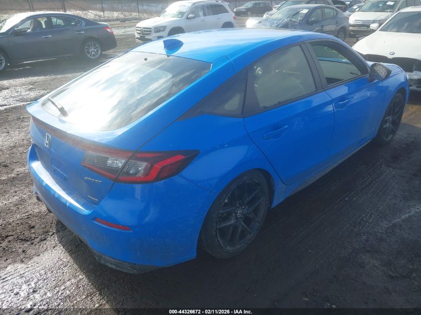 2025 Honda Civic Hybrid Sport