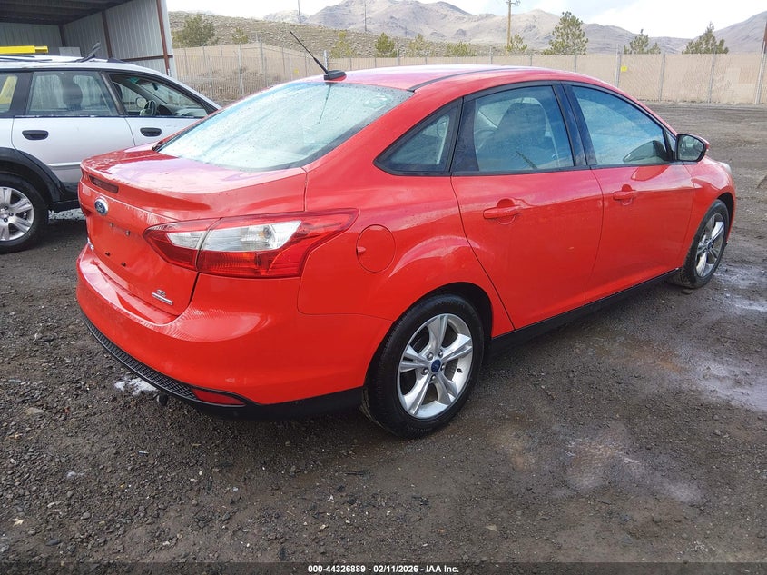 Vin: 1fadp3f25dl192887, lot: 44823318, ford focus se 20134