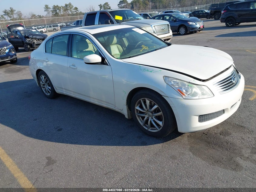 2009 Infiniti G37 Journey