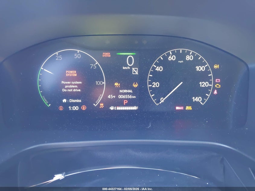 2025 HONDA CR-V HYBRID 2.0L I-4 DI, DOHC, V(VIN: 7FARS6H91SE098312