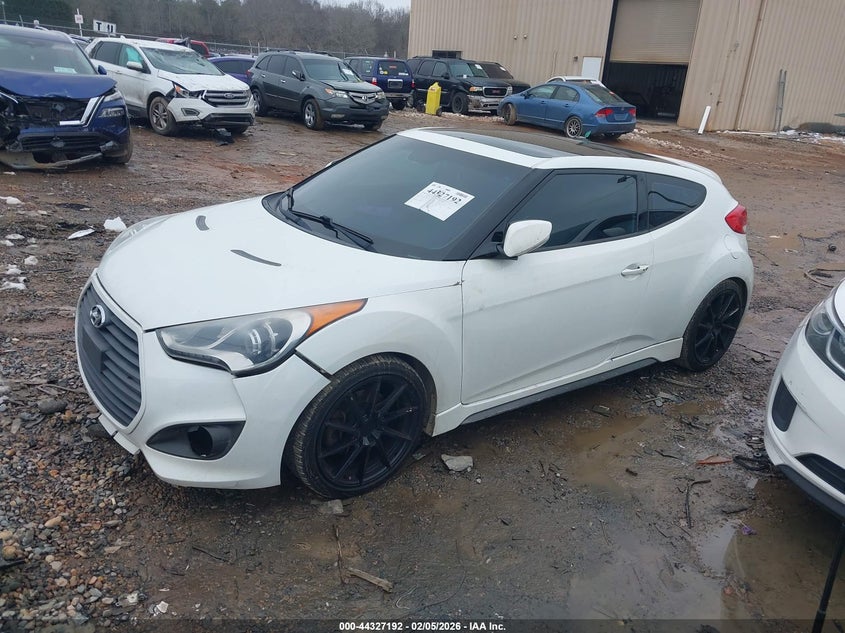 2013 Hyundai Veloster Turbo W/Black