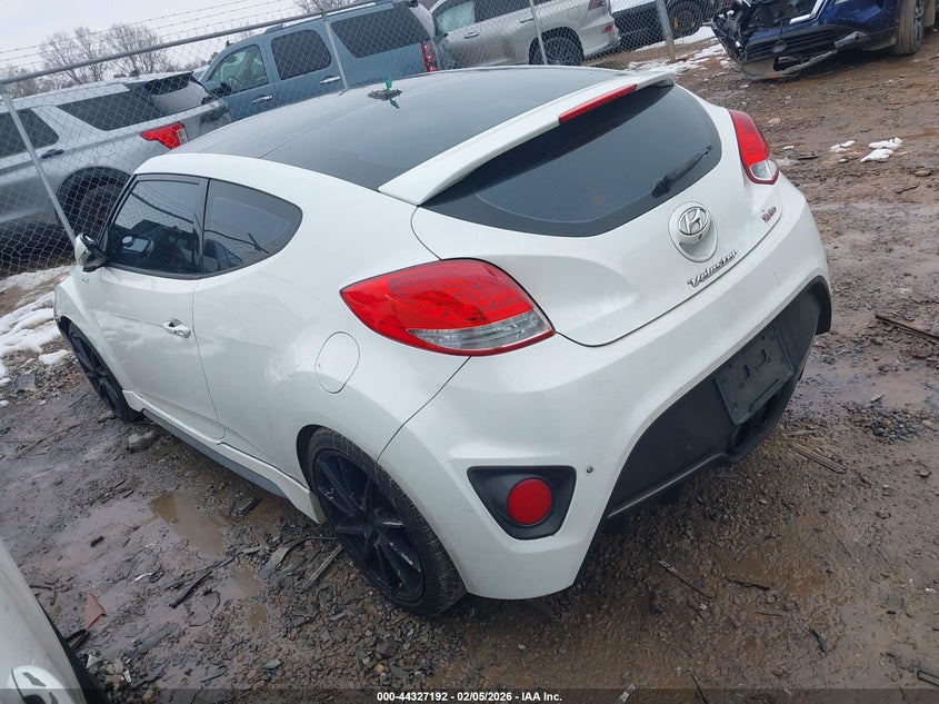 2013 Hyundai Veloster Turbo W/Black