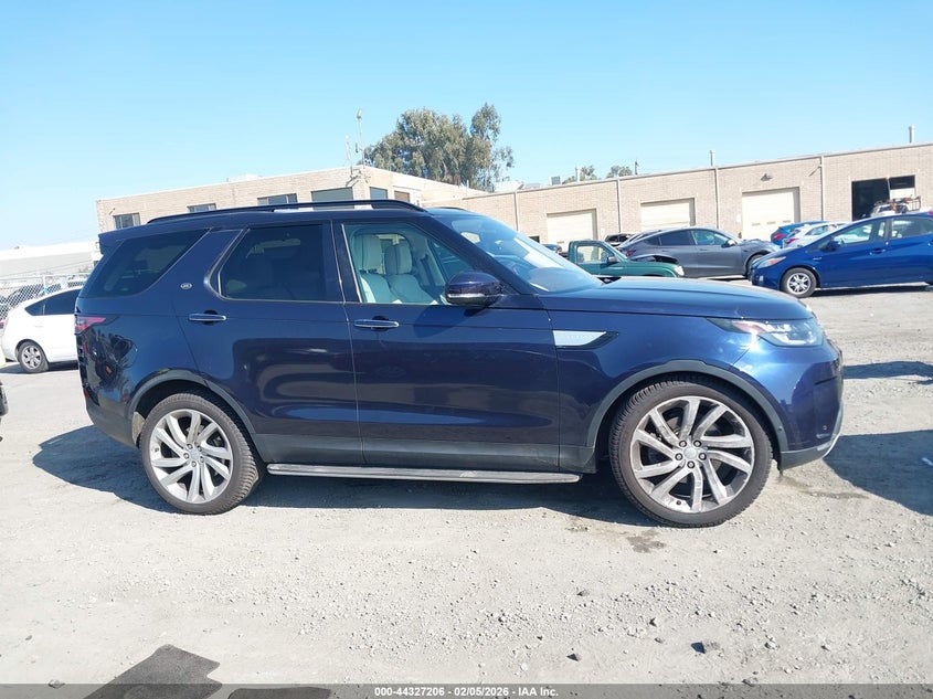 2017 Land Rover Discovery Hse Luxury VIN: SALRHBBV9HA024834 Lot: 44327206