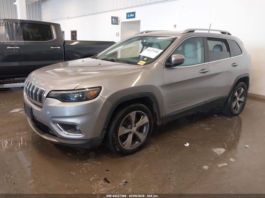2019 Jeep Cherokee 2.4 Limited Fwd grey Lot 111044327266 Vin 1C4PJLDB5KD111793