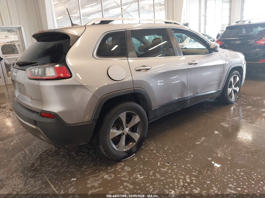 2019 Jeep Cherokee 2.4 Limited Fwd grey Lot 111044327266 Vin 1C4PJLDB5KD111793