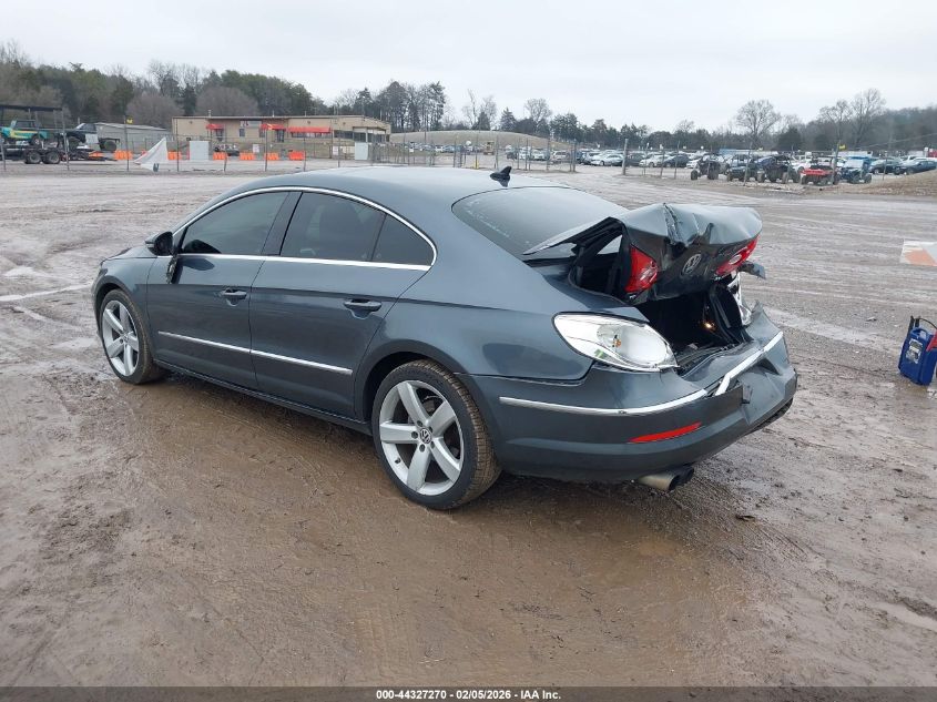 2011 Volkswagen Cc Lux Plus
