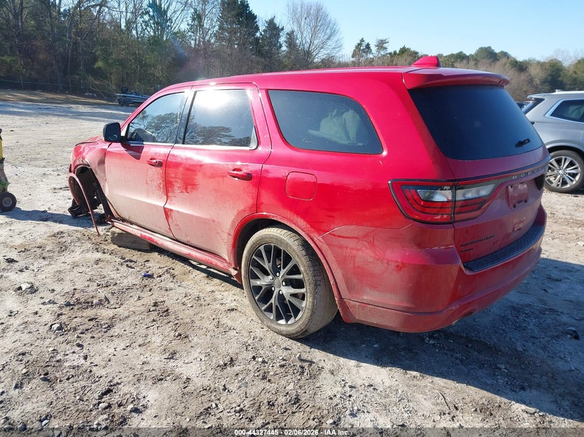 Vin: 1c4sdjct2gc362929, lot: 44823874, dodge durango r/t 20163