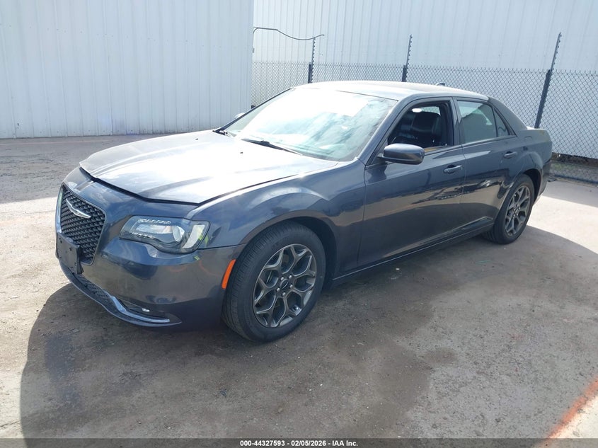 2018 Chrysler 300 3.6 S Awd blue Lot 111044327593 Vin 2C3CCAGG4JH267401
