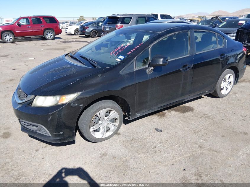 2013 HONDA CIVIC LX