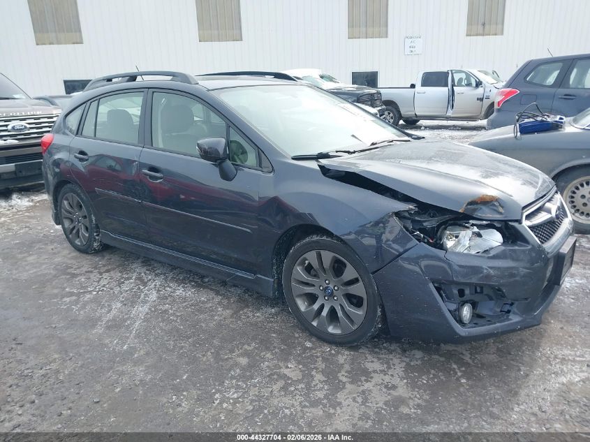 2015 Subaru Impreza 2.0I Sport Limited