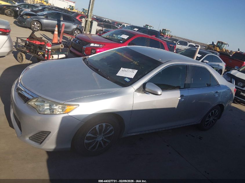 2014 Toyota Camry Le VIN: 4T1BF1FK6EU392807 Lot: 44327731