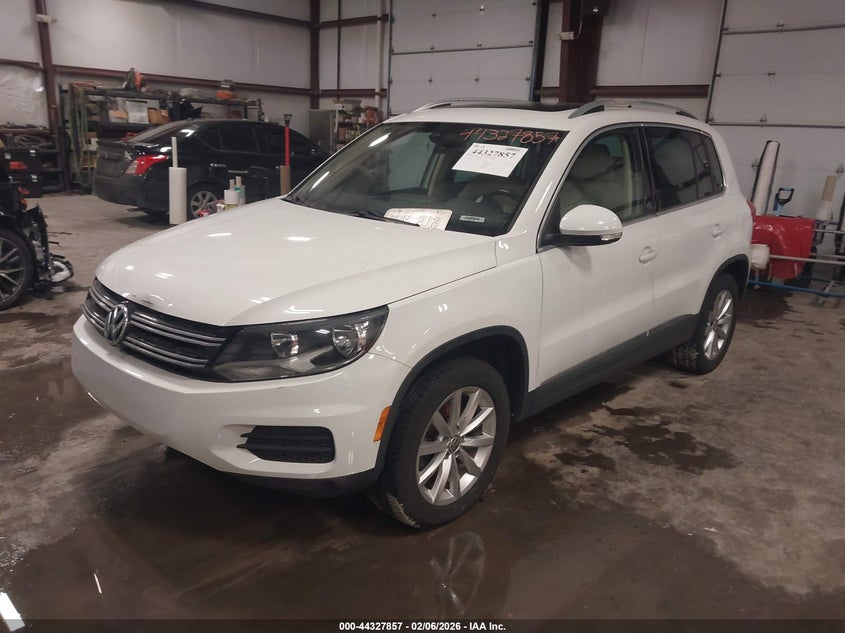 VIN WVGRV7AX9HK003259 2017 VOLKSWAGEN TIGUAN 2.0T WOLFSBURG EDITION