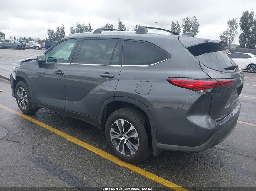 Vin: 5tdhzrah0ls508424, lot: 44824381, toyota highlander xle 20203
