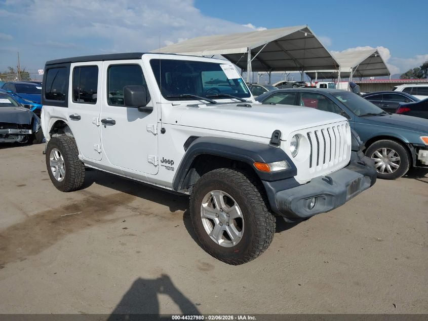2020 Jeep Wrangler Unlimited Sport S 4X4