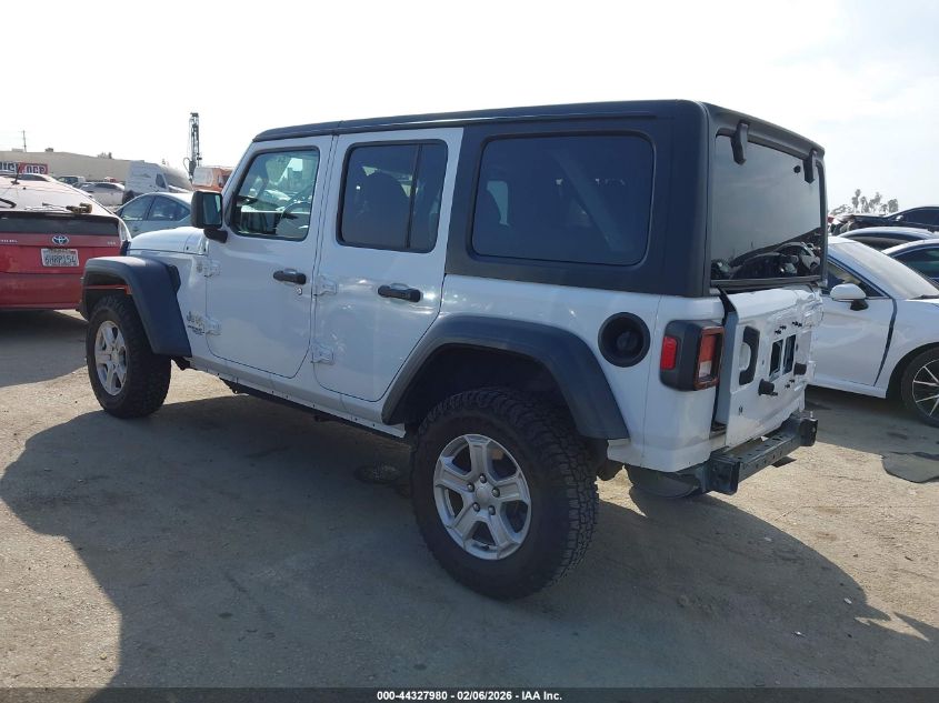 2020 Jeep Wrangler Unlimited Sport S 4X4