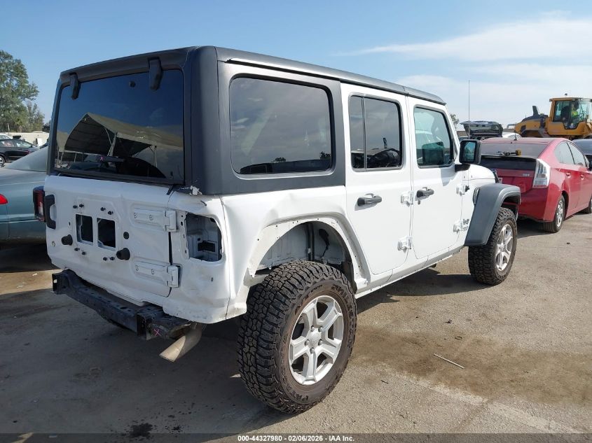 2020 Jeep Wrangler Unlimited Sport S 4X4
