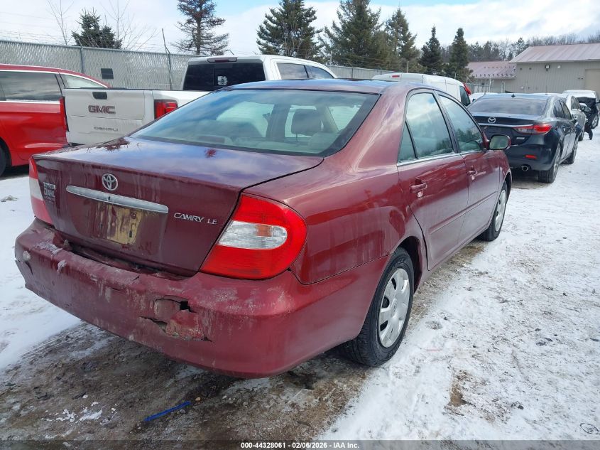 2004 Toyota Camry Le