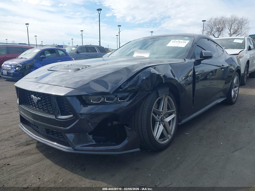 2024 Ford Mustang 5.0 Gt Premium Fastback grey Lot 111044328110 Vin 1FA6P8CF5R5408066