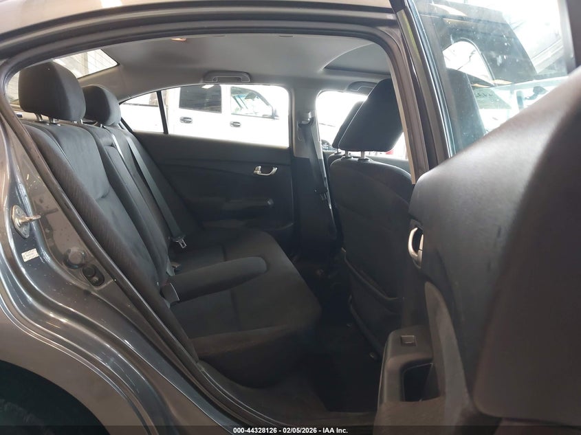 2013 Honda Civic 1.8 Ex grey Lot 111044328126 Vin 19XFB2F84DE098637
