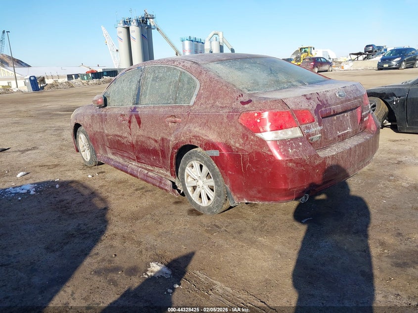2012 Subaru Legacy 2.5I Premium