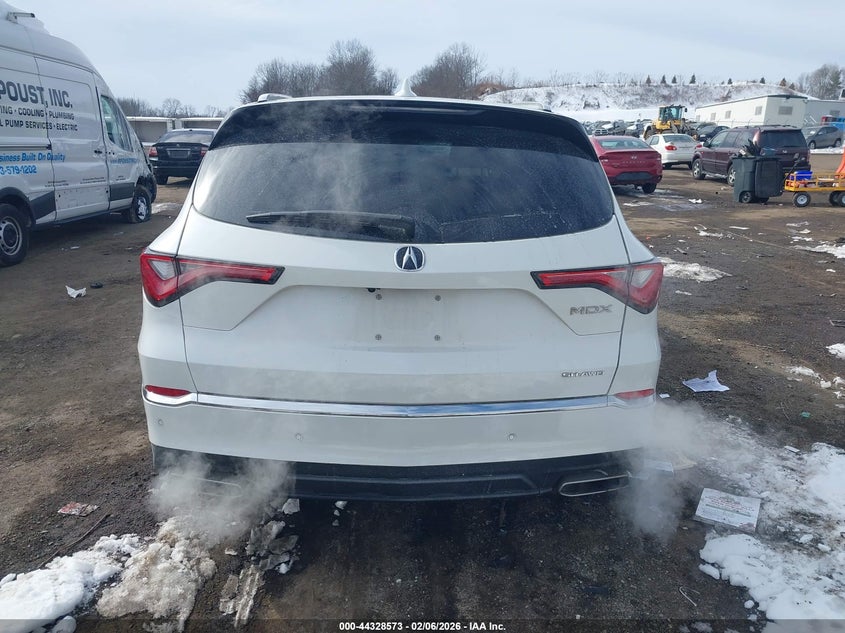 2022 Acura Mdx Advance Package VIN: 5J8YE1H87NL043536 Lot: 44328573