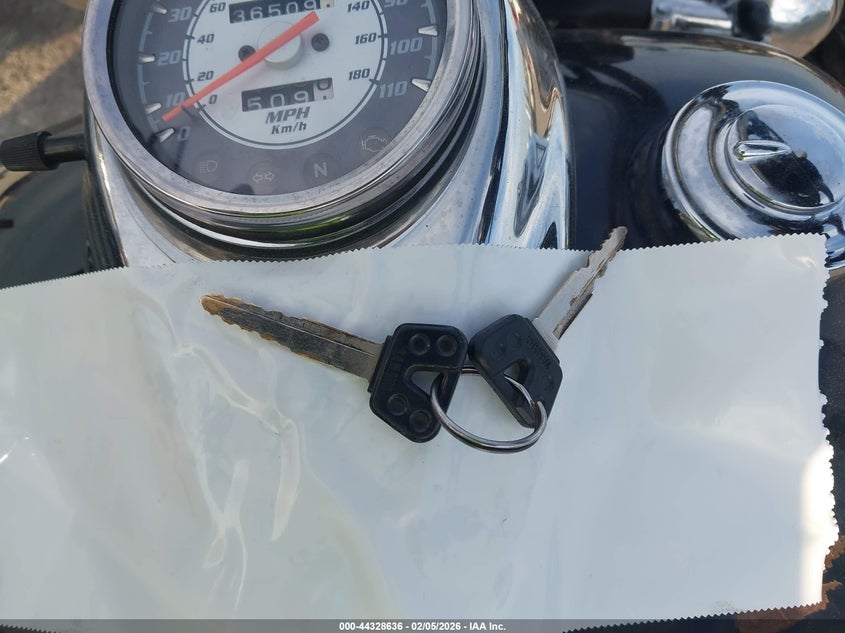 2007 Yamaha Xvs650 VIN: JYAVM01Y37A012741 Lot: 44328636