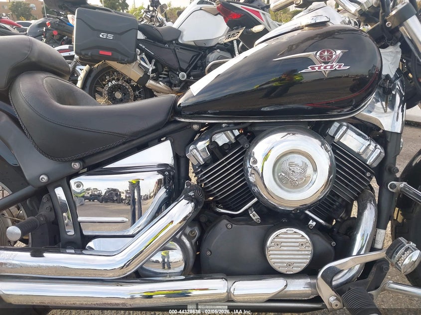 2007 Yamaha Xvs650 VIN: JYAVM01Y37A012741 Lot: 44328636