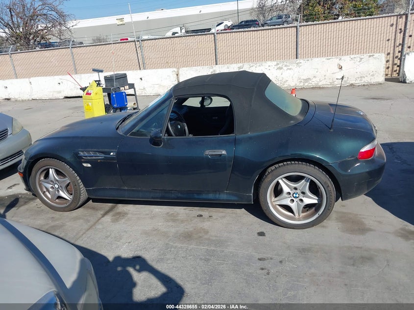 2000 BMW M VIN: WBSCK9344YLC92798 Lot: 44328655