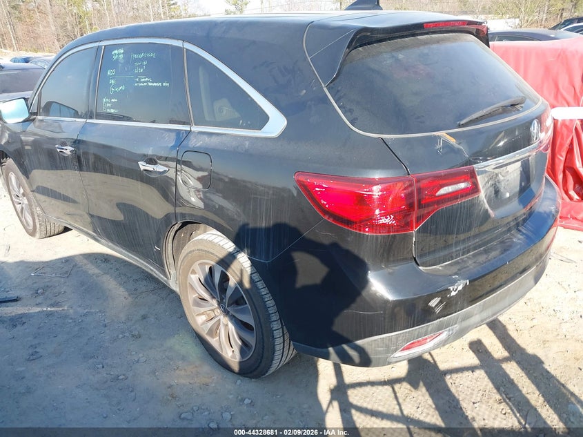 2014 Acura Mdx Technology Package