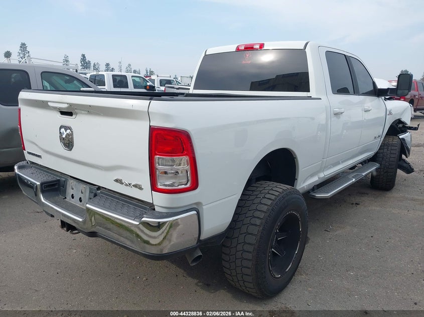 Vin: 3c6ur5dl5ng297043, lot: 44825264, ram 2500 big horn  4x4 6'4 box 20224