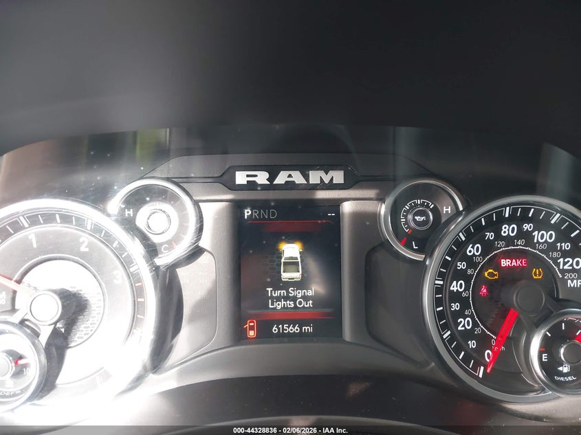 2022 Ram 2500 Big Horn 4X4 6'4 Box VIN: 3C6UR5DL5NG297043 Lot: 44328836