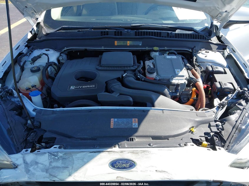 VIN 3FA6P0LU2KR262924 2019 FORD FUSION HYBRID SE
