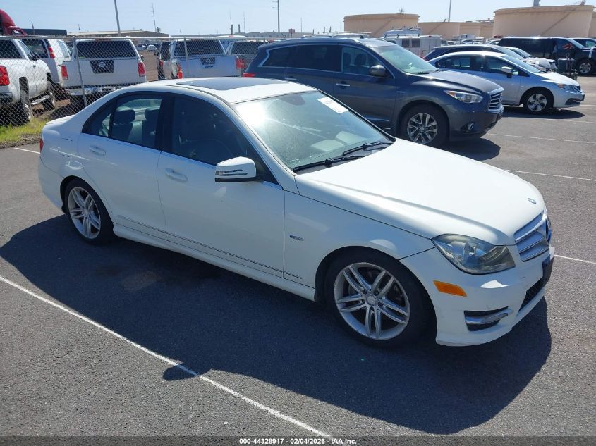 2012 Mercedes-Benz C 250 Sport