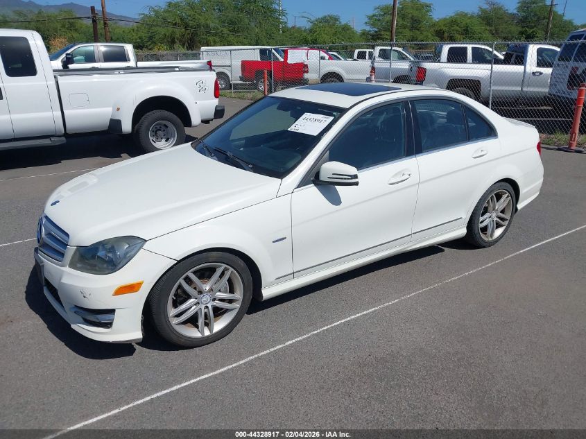 2012 Mercedes-Benz C 250 Sport
