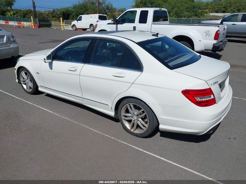 2012 Mercedes-Benz C 250 Sport