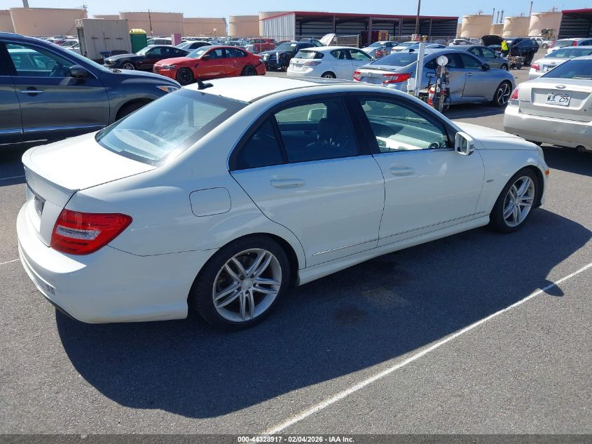 2012 Mercedes-Benz C 250 Sport