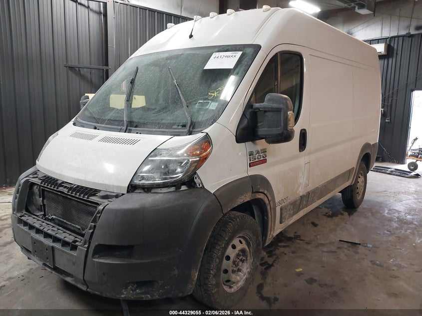 2017 Ram Promaster 1500 High Roof 136 Wb