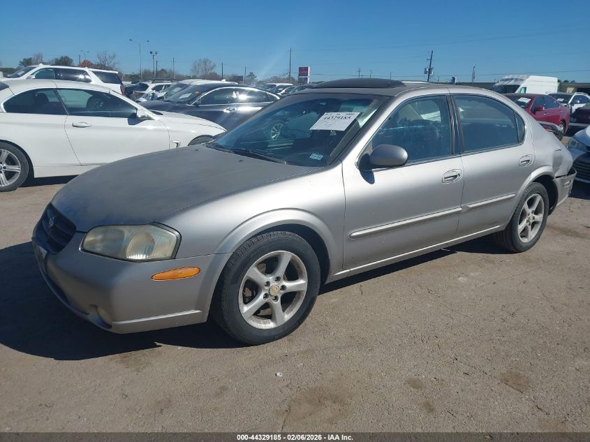 2000 Nissan Maxima Gle/Gxe/Se
