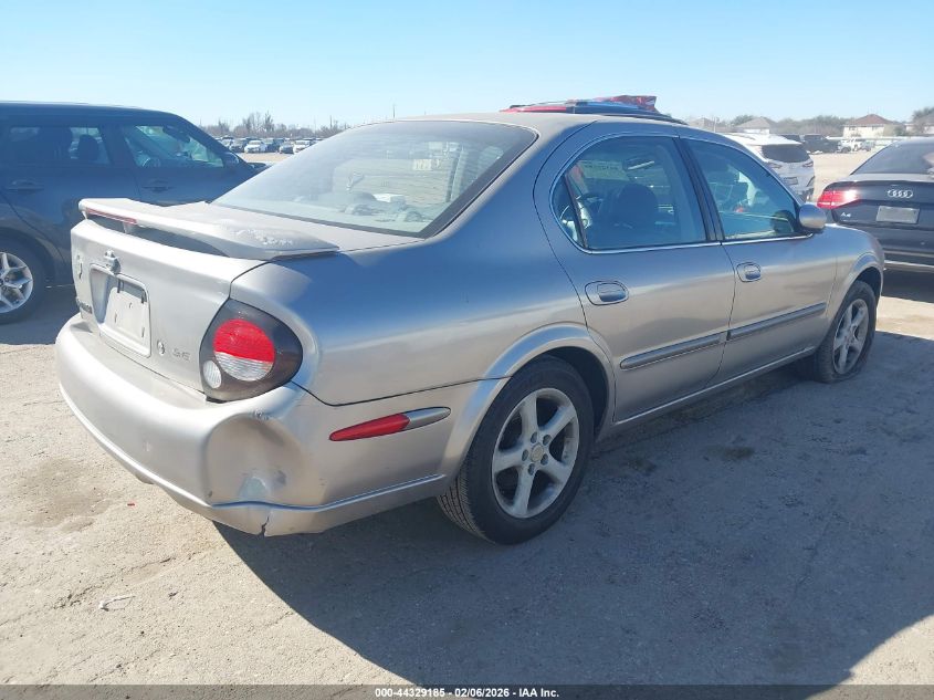 2000 Nissan Maxima Gle/Gxe/Se