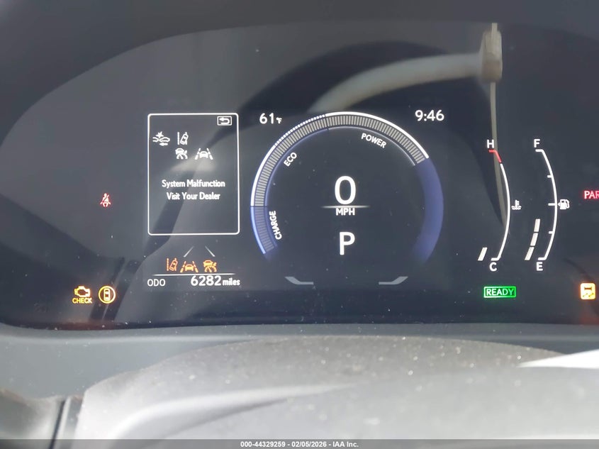 2025 Lexus Ux 300H VIN: JTHYBJAH0S2022027 Lot: 44329259