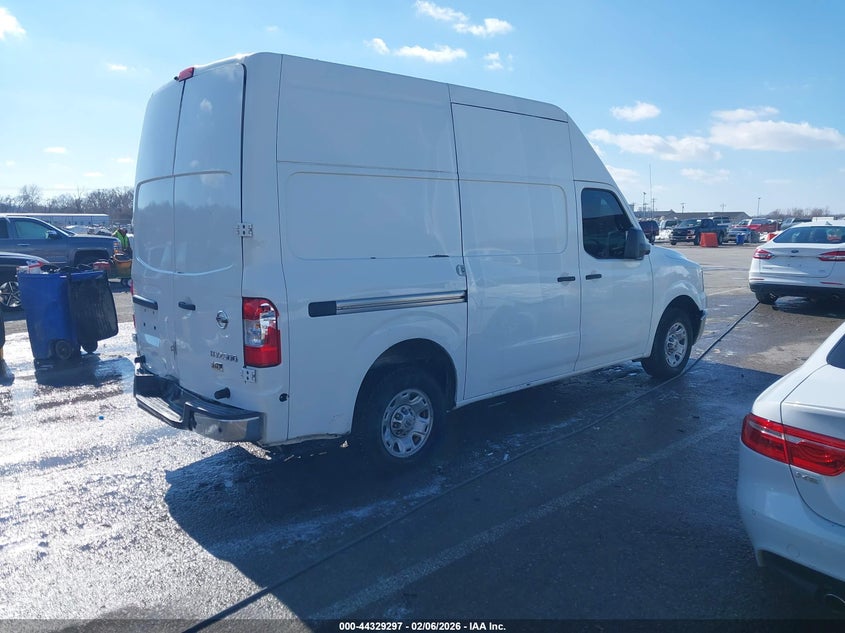 Vin: 1n6af0lx7dn110707, lot: 44825726, nissan nv cargo nv2500 hd sv v8 20134