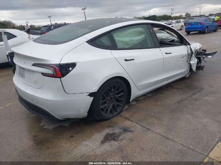 2025 Tesla Model 3 Long Range Rear-Wheel Drive/Standard Rear-Wheel Drive