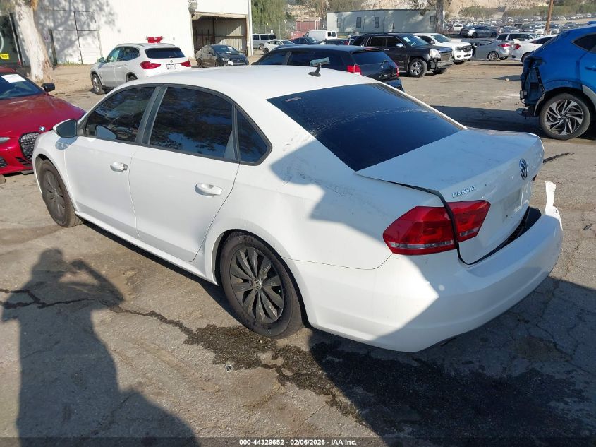 2012 Volkswagen Passat 2.5L S