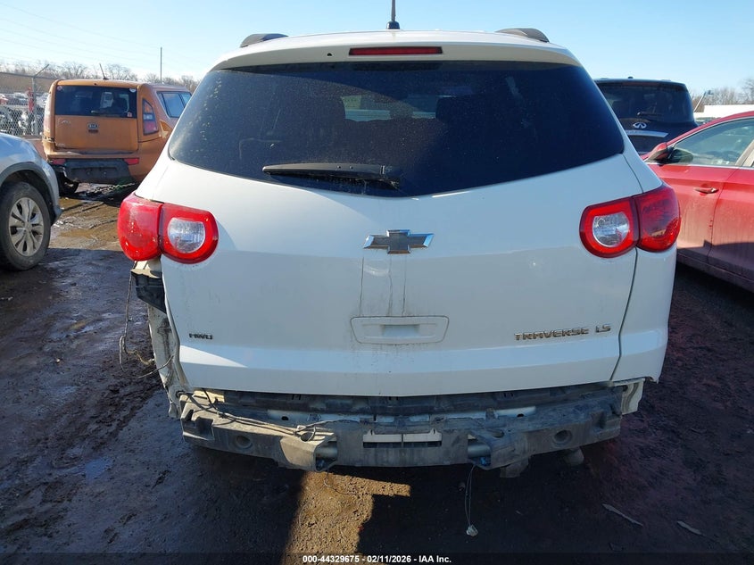 2012 Chevrolet Traverse Ls VIN: 1GNKVFED9CJ413470 Lot: 44329675