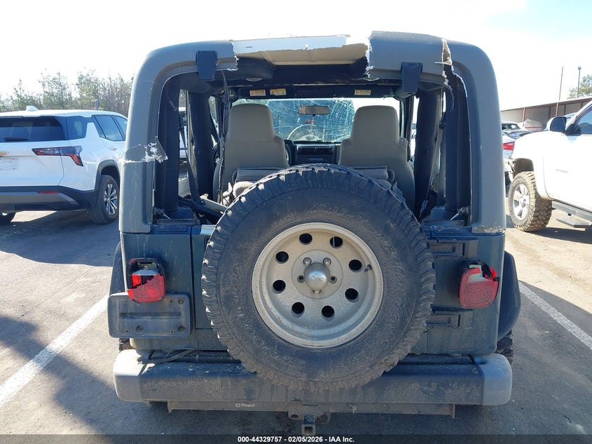 2005 Jeep Wrangler X VIN: 1J4FA39S75P348397 Lot: 44329757