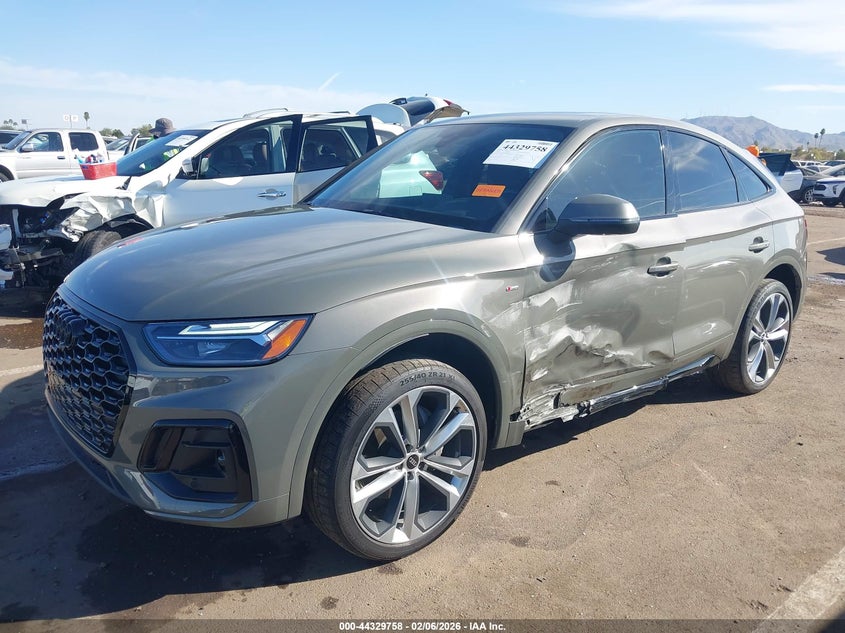 VIN WA15AAFY7P2069833 2023 AUDI Q5 SPORTBACK PREMIUM PLUS 45 TFSI S LINE QUATTRO S TRONIC