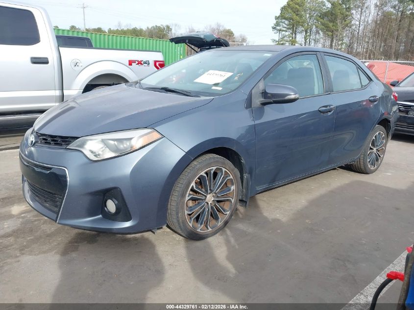 2014 Toyota Corolla S Plus