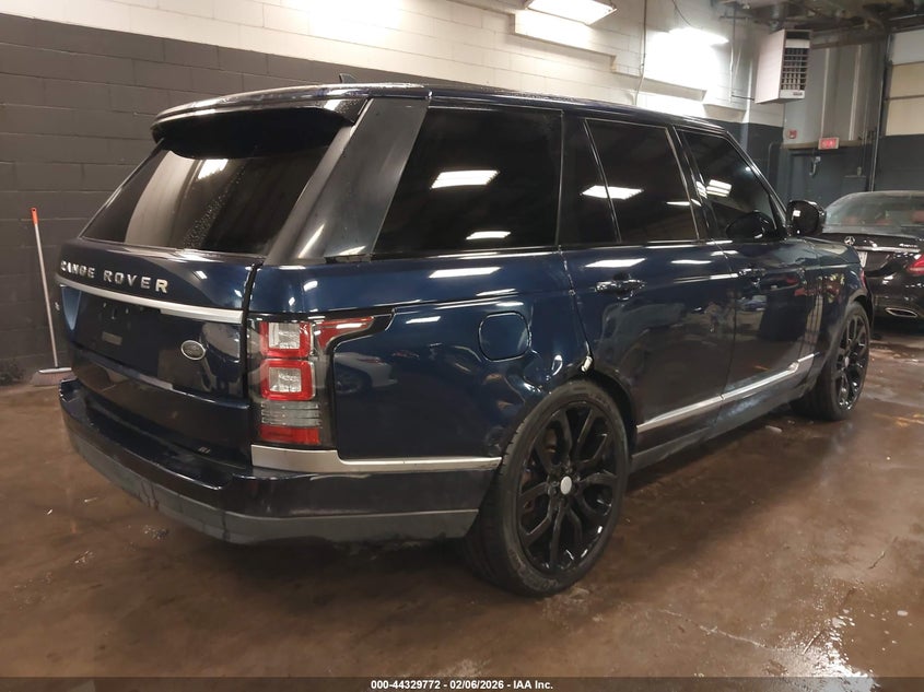 2016 Land Rover Range Rover 3.0L V6 Supercharged Hse