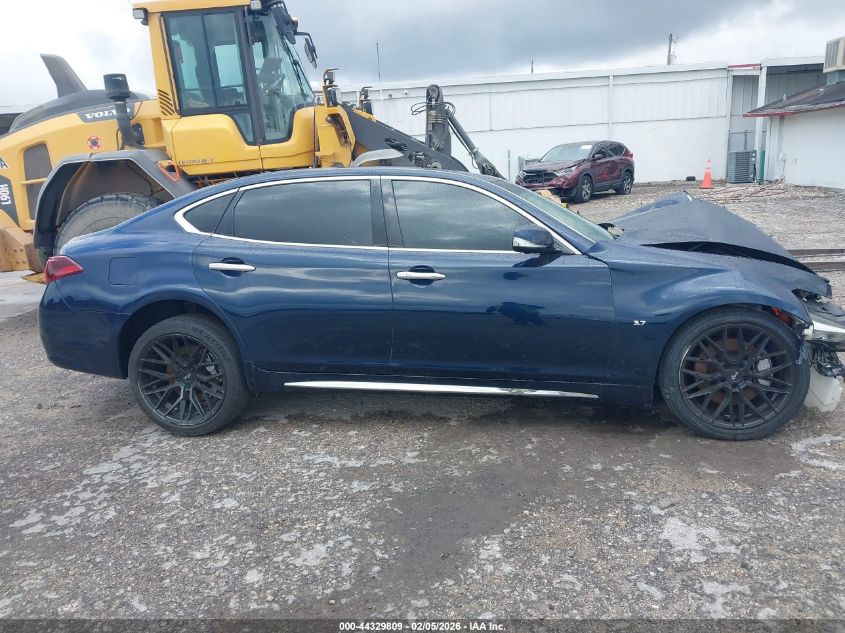 2018 Infiniti Q70L 3.7X Luxe VIN: JN1BY1PR3JM370674 Lot: 44329809