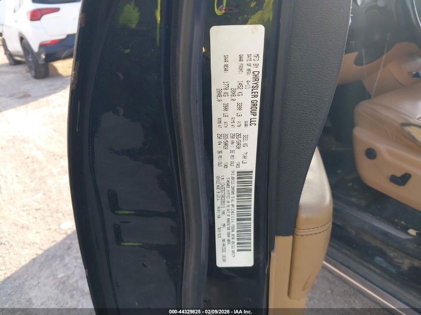 2011 Dodge Durango Citadel VIN: 1D4SE5GT9BC695915 Lot: 44329825